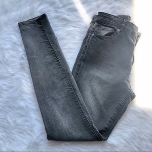 H&M Gray High Rise Skinny Jeans 10